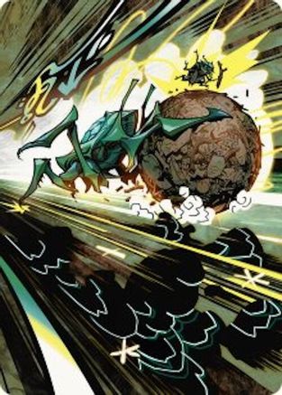 Image of Debris Beetle Art Card [Aetherdrift Art Series]