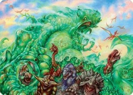 Image of Mimeoplasm, Revered One Art Card [Aetherdrift Art Series]