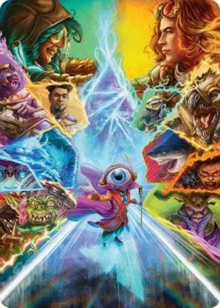 Image of Start Your Engines! Art Card [Aetherdrift Art Series]