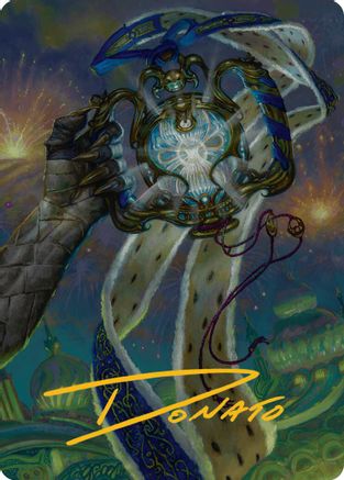 Image of The Aetherspark Art Card (Gold-Stamped Signature) [Aetherdrift Art Series]