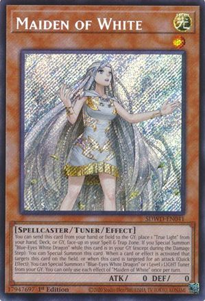 Image of Maiden of White (Secret Rare) [SDWD-EN041] Secret Rare