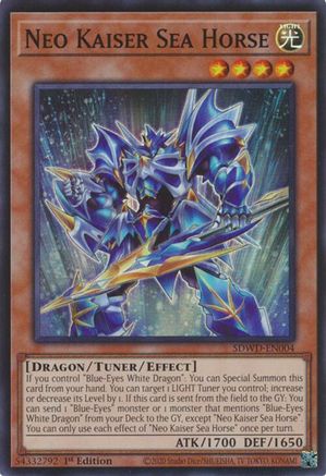 Image of Neo Kaiser Sea Horse [SDWD-EN004] Super Rare