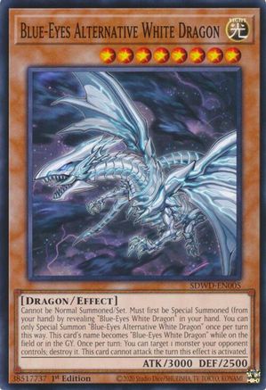Image of Blue-Eyes Alternative White Dragon [SDWD-EN005] Common