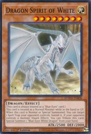 Image of Dragon Spirit of White [SDWD-EN008] Common
