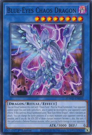 Image of Blue-Eyes Chaos Dragon [SDWD-EN010] Common