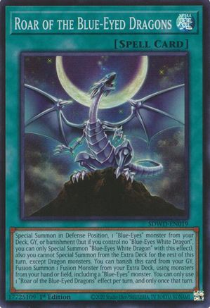 Image of Roar of the Blue-Eyed Dragons [SDWD-EN019] Super Rare