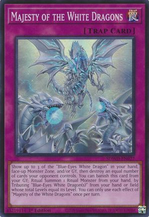 Image of Majesty of the White Dragons [SDWD-EN027] Super Rare