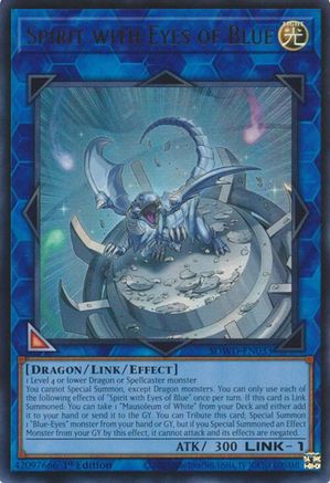 Image of Spirit with Eyes of Blue [SDWD-EN033] Ultra Rare
