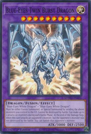 Image of Blue-Eyes Twin Burst Dragon [SDWD-EN036] Common