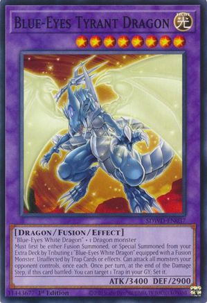 Image of Blue-Eyes Tyrant Dragon [SDWD-EN037] Common