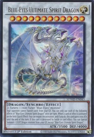 Image of Blue-Eyes Ultimate Spirit Dragon (Unlimited) [SDWD-EN043] Ultra Rare