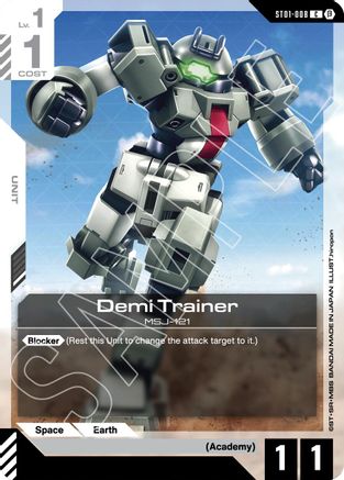 Image of Demi Trainer (ST01-008) - Edition Beta