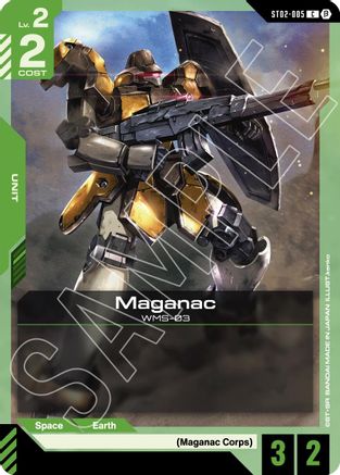 Image of Maganac (ST02-005) - Edition Beta