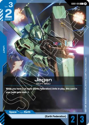 Image of Jegan (GD01-016) - Edition Beta