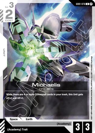 Image of Michaelis (GD01-076) - Edition Beta