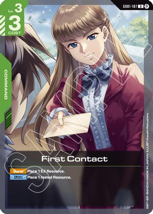 Image of First Contact (GD01-107) - Edition Beta