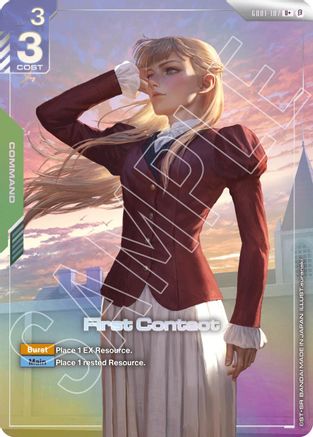 Image of First Contact (U+) (GD01-107) - Edition Beta