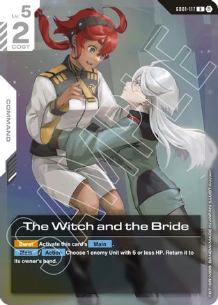 Image of The Witch and the Bride (GD01-117) - Edition Beta Holofoil