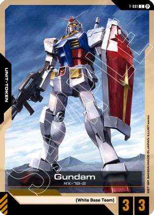 Image of Gundam (Token) (T-001) - Edition Beta