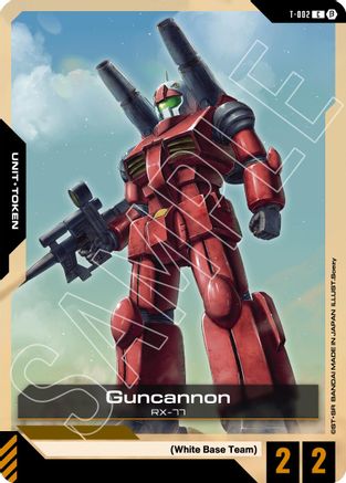 Image of Guncannon (Token) (T-002) - Edition Beta