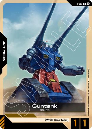Image of Guntank (Token) (T-003) - Edition Beta