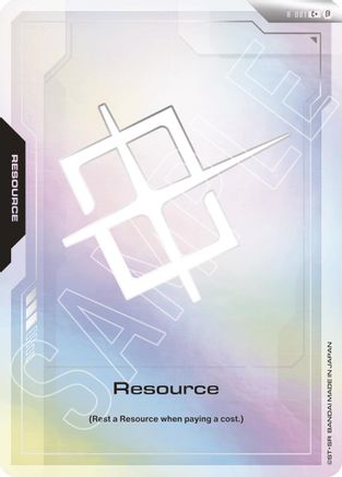 Image of Resource (C+) (R-001) - Edition Beta Holofoil