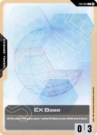 Image of EX Base (EXB-001) - Edition Beta