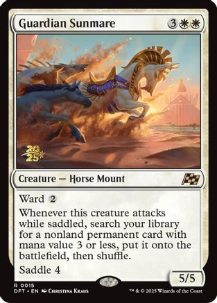 Image of Guardian Sunmare [Aetherdrift Prerelease Promos]