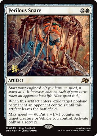 Image of Perilous Snare [Aetherdrift Prerelease Promos]