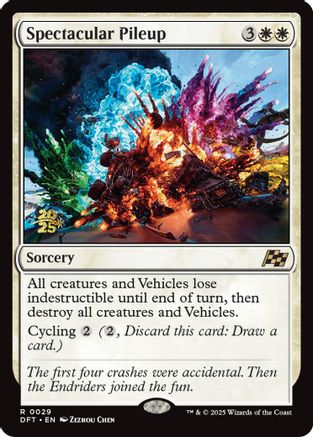 Image of Spectacular Pileup [Aetherdrift Prerelease Promos]