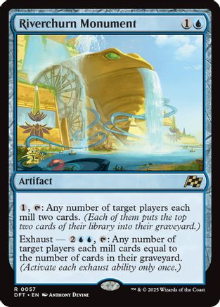 Image of Riverchurn Monument [Aetherdrift Prerelease Promos]