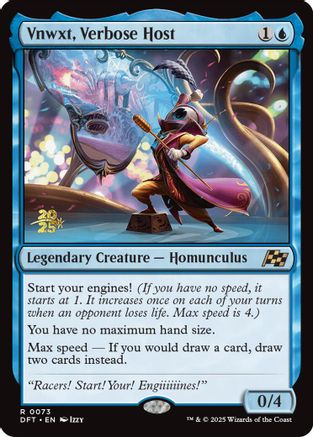 Image of Vnwxt, Verbose Host [Aetherdrift Prerelease Promos]