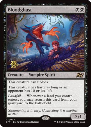 Image of Bloodghast [Aetherdrift Prerelease Promos]