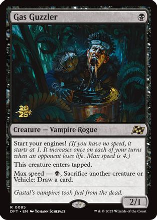 Image of Gas Guzzler [Aetherdrift Prerelease Promos]