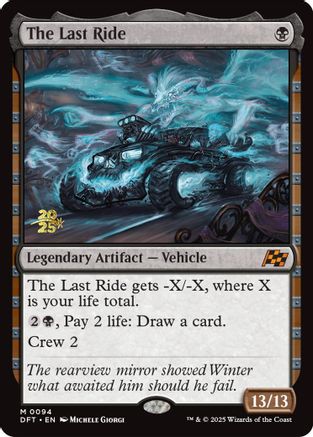 Image of The Last Ride [Aetherdrift Prerelease Promos]