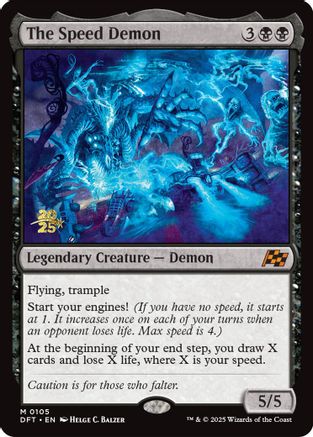 Image of The Speed Demon [Aetherdrift Prerelease Promos]