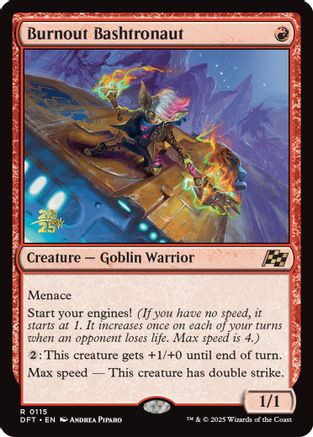 Image of Burnout Bashtronaut [Aetherdrift Prerelease Promos]