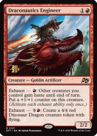 Image of Draconautics Engineer [Aetherdrift Prerelease Promos]