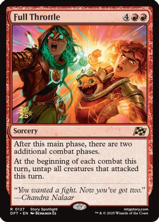 Image of Full Throttle [Aetherdrift Prerelease Promos]