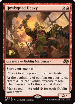 Image of Howlsquad Heavy [Aetherdrift Prerelease Promos]