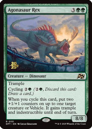 Image of Agonasaur Rex [Aetherdrift Prerelease Promos]