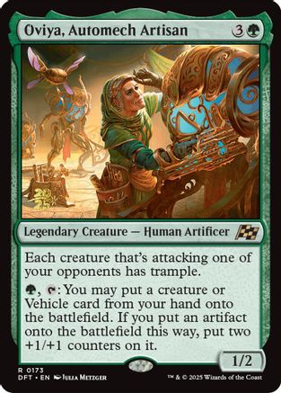 Image of Oviya, Automech Artisan [Aetherdrift Prerelease Promos]
