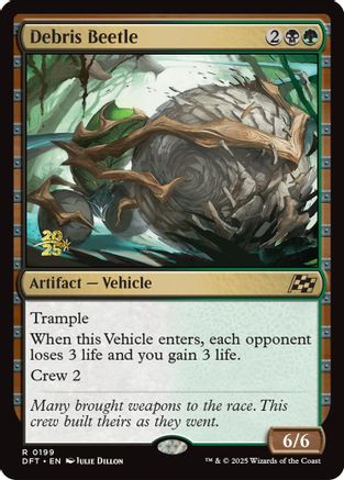 Image of Debris Beetle [Aetherdrift Prerelease Promos]
