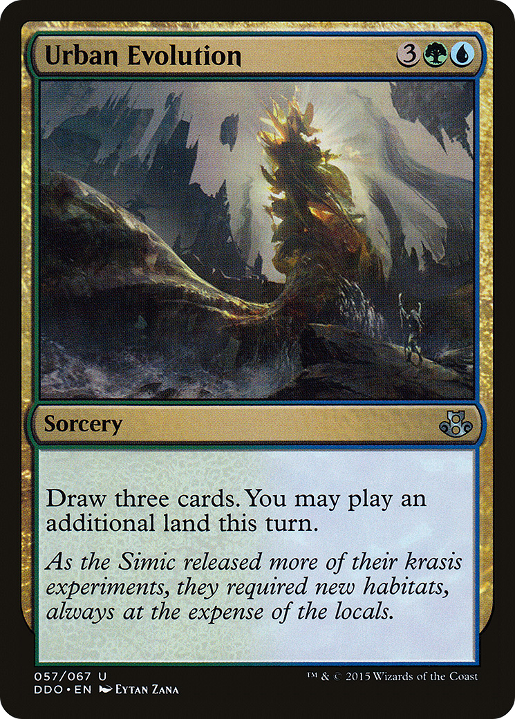 Image of Urban Evolution [Duel Decks: Elspeth vs. Kiora]