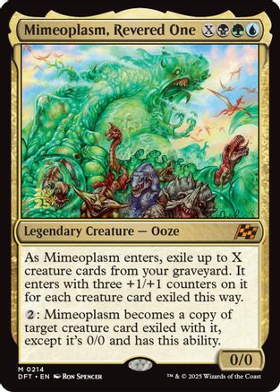 Image of Mimeoplasm, Revered One [Aetherdrift Prerelease Promos]