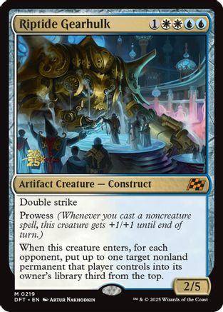 Image of Riptide Gearhulk [Aetherdrift Prerelease Promos]