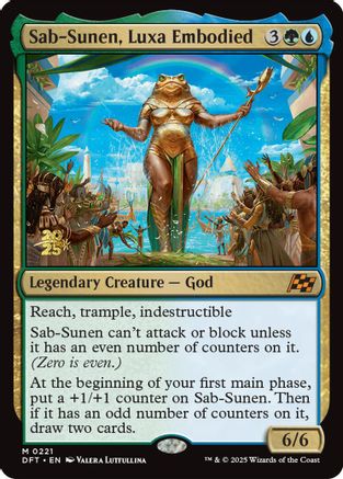 Image of Sab-Sunen, Luxa Embodied [Aetherdrift Prerelease Promos]