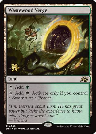 Image of Wastewood Verge [Aetherdrift Prerelease Promos]