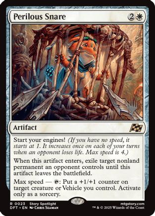 Image of Perilous Snare (Promo Pack) [Aetherdrift Promos]