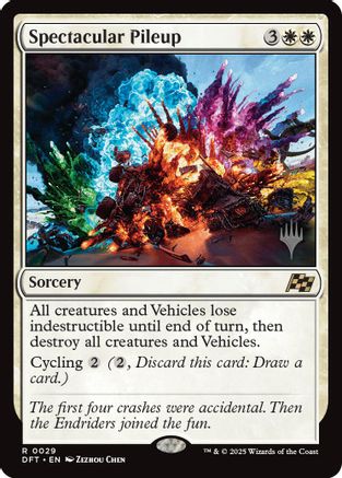 Image of Spectacular Pileup (Promo Pack) [Aetherdrift Promos]